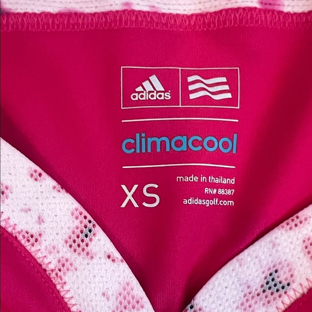 Adidas Pink Tank Top with White Accents - Picture 6 of 8